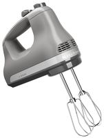 KitchenAid KHM512FG 5 Speed Hand Mixer, Matte Gray
