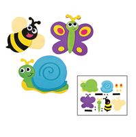 Fun Express Bug Magnet Craft Kits (Makes 12)