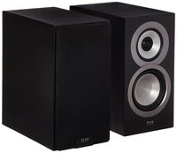 Elac Uni-FI UB5 Slim Bookshelf Speaker (Finished Satin Black Cabinet, Pair)