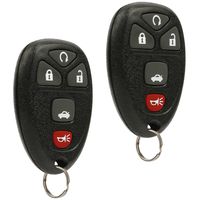 USARemote g-524 Key Fob Keyless Entry Remote Fits Chevy Cobalt Malibu/Buick Allure Lacrosse/Pontiac G5 G6 Grand Prix Solstice/Saturn Aura Sky (Fits Part # 22733524), Set of 2