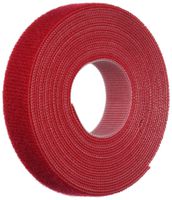 Panduit HLS-15R2 Hook and Loop Miniature Roll Cable Tie, 15-Foot Length, Red