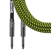 Spectraflex Original Series GCO10NYEL Instrument Cable, 10-Feet, Neon Yellow