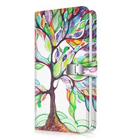 Fintie Wallet Photo Album for Fujifilm Instax,108 Pockets Snap Fastener Photo Album for Fujifilm Mini 9 Mini 8+ Mini 90 Mini 26+ Mini LiPlay, HP Sprocket, Polaroid Camera 3-Inch Film, LoveTree