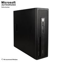 2018 HP EliteDesk 705 G2 Business Desktop,AMD A4 PRO 8350B up to 3.9G,8G DDR3, 240G SSD,DVD,WiFi,VGA,DP Port,HDMI,USB 3.0,BT 4.0,Win10Pro64 (Certified Refurbished)-Support-English/Spanish