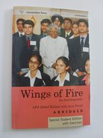 Wings of Fire an autobiography by A.P.J. Abdul Kalam with arun tiwari [signed by author] {136 pages} (Paperback)