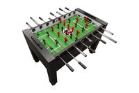 Warrior Table Soccer Pro Foosball Table 2020 Model 56 Inch Black