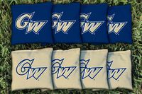Victory Tailgate NCAA Collegiate Regulation Cornhole Game Bag Set (8 Bags Included, Corn-Filled) - George Washington University Colonials