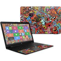 MightySkins Skin Compatible with HP 17t Laptop 17.3" (2017) - Acid Trippy | Protective, Durable, and Unique Vinyl Decal wrap Cover | Easy to Apply, Remove, and Change Styles | Made in The USA