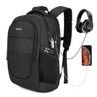 BAIGIO Travel Laptop Backpacks,Extra Large College School Laptop Bookbags with USB Charging Port,Anti Theft RFID Water Resistant Big Business Computer Backpack Bag Fit 17.3 Inch Laptop and Notebook