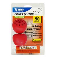 TERRO T2502 Fruit Fly Trap - 2 traps