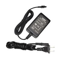 HQRP AC Power Adapter for Sony HandyCam HDR-CX250, HDR-CX260, HDR-CX260V, HDR-CX520VE, HDR-CX6E, HDR-CX6EK, HDR-CX7E, HDR-CX7EK Camcorder - (incl. USA Plug & Euro Adapter)