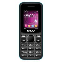 BLU Z4 Z190 Unlocked GSM Feature Phone w/Built-in Flashlight - Blue