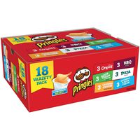 Pringles Snack Stacks Potato Crisps Chips, Flavored Variety Pack, 13.1 Ounce