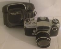 Miranda Sensorex, SLR Camera, Version C, Chrome, circa 1970