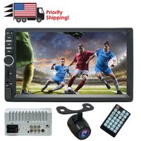 SoundXtreme ST-X6400BT MP5 7" Touch Screen Double Din Car Stereo Radio Work with Bluetooth + Backup HD Camera Included