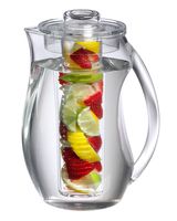 Prodyne FI-3 Fruit Infusion Flavor Pitcher, 2.9 qt clear, 93 oz