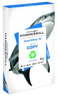 Hammermill Paper, Great White 30% Recycled Printer Paper, 8.5 x 14 Paper, Legal Size, 20lb, 92 Bright, 1 Ream / 500 Sheets (086704R) Acid Free Paper