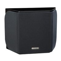 Monitor Audio Silver FX Series Rear Surround Loudspeakers High Gloss Black (Pair)