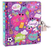 MOLLYBEE KIDS My Favorite Things Lock and Key Diary for Kids