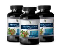 Immune System Booster for Adults - ASHWAGANDHA Extract 770MG - Premium Complex - maca Extract Capsules - 3 Bottles 180 Vegetable Capsules