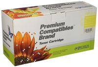 Premium Compatibles Inc. Q6002ARPC Replacement Ink and Toner Cartridge for HP Printers, Yellow
