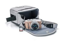 Olympus PEN E-PL9 Kit with 14-42mm EZ Lens, Camera Bag, and Memory Card (Honey Brown)