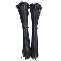 12 Inch Zip Ties 200 Pack, Black UV Resistant Nylon with Heavy Duty 120 Pound Tensile Strength for all Your Electrical, Cable, Wire and DIY Tie Wrap Needs by Southern 94 (12 inch, Black, 200 Count)