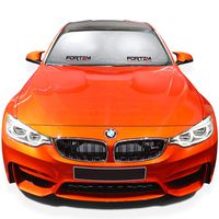 FORTEM Car Windshield Sunshade, Keeps Out UV Rays, Protects Vehicle Interior (Standard)