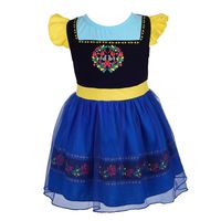 Dressy Daisy Ice Princess Sister Dress for Little Girls Halloween Fancy Party Costume Dress Size 5 144