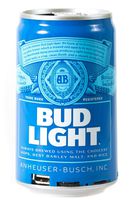 Bud Light Bluetooth Can Speaker- Wireless Audio Sound Stereo Beer Can, Bluetooth BudLight Music Player Portable Travel Stereo Speaker. Official Bud Light Universal Speaker for all Devices - Blue Bud