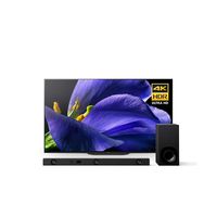 Sony XBR-55A9G 55 Inch TV: MASTER Series BRAVIA OLED 4K Ultra HD Smart TV with HDR and Alexa Compatibility - Z9F 3.1ch Dolby Atmos Sound Bar and HT-Z9F Wireless Subwoofer - 2019 Model