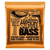 Ernie Ball Hybrid Slinky Nickel Wound Bass Set, .045 - .105