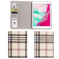 Xiaoai Apple iPad Air 2 Case, Slim Book Style Stand with Auto Sleep/Wake and Card Slots Smart Cover for iPad Air 2 9.7 inch Tablet (Apricot)