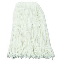 UNISAN Premium Cut-End Wet Mop Heads, Rayon, 16-Ounces, White, 12/Carton (216RCT)