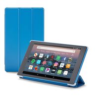 Nupro Tri-fold Standing Case for Fire HD 8 Tablet, Blue