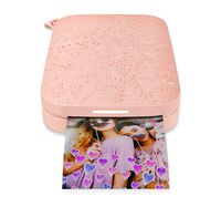 HP Sprocket Portable Photo Printer (2nd Edition) - Instantly Print 2x3 Sticky-Backed Photos from Your Phone - [Blush] [1AS89A]