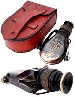 Sara Nautical Maritime Minocular Binocular Brass Antique R&J Beck London 1857 Collectible Item