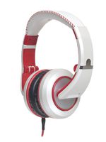 CAD Audio Sessions MH510W Closed-Back Studio Headphones, White/Red