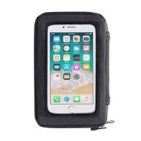 The Nekid Cow | Motorcycle Black Tank Bag Strong Magnetic Cell Phone Case Holder for Metal Motorcycle Tanks and Snowmobiles