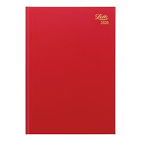Letts 2020 Principal - Daily Planner, 11.75 x 8.25 inches, Burgundy (C10ZBY-20)