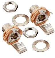 Switchcraft Type 12A (Pack of 2) Stereo 2-Conductor Input Jack, 1/4", Double Open Circuit, Made in USA