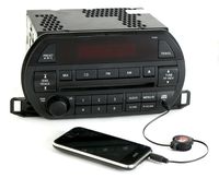 1 Factory Radio AM FM Radio CD Player w Auxiliary Input Compatible with 2002-04 Nissan Altima 281858J100 PY020