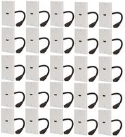 Buyer's Point HDMI Wall Plate [UL Listed] with 6-Inch Pigtail (25, White)