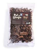 Pet 'n Shape Beef Lung Dog Treats - Made and Sourced in The USA - All Natural Healthy Treat, Bites, 1 Lb