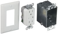 Legrand - On-Q 36456902V1 Duplex Outlet Kit, Surge Protected