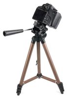 DURAGADGET Camera Tripod with Extendable Legs & Ball-Tilt Head - Compatible with Sony HDR-PJ380/R | DCR-SX45 | DCR-SX85 & DCR-DVD650