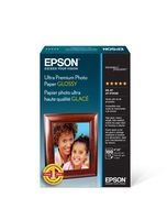 Epson Ultra Premium Photo Paper Glossy - S042174, 4" x 6" (100 sheets)