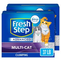 Fresh Step Advanced Multi-Cat 37lb (2x18.5lb pack)