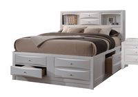 ACME Furniture Ireland 21710F Full Bed with Storage, White
