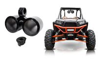 Rockville DMAC65B Dual 6.5" Black Aluminum Wakeboard Tower Speaker Enclosure